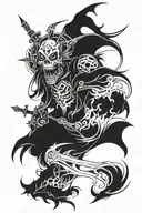 shinigami tattoo design idea