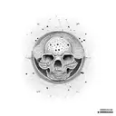 Dans l'Univers, y a des milliards de vies sur Terre, sept milliards d'êtres humains Peut-être trois milliards de filles  tattoo design idea