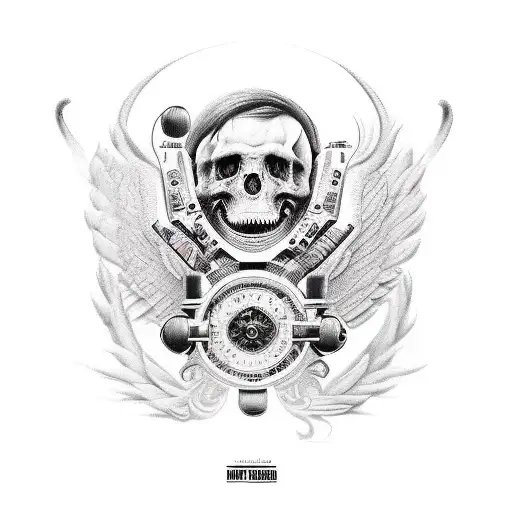 mafia tattoo design idea