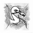 Dodo tattoo design idea