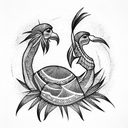 Dodo tattoo design idea