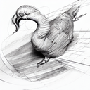 Dodo tattoo design idea