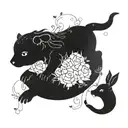 born child names Mikuláš , 26.8.2024 , 2.27 , son, joy tattoo design idea