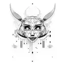cpu computer  wire  tattoo design idea