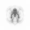 cpu computer  wire  tattoo design idea