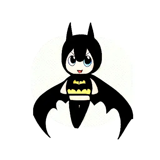 Batman simbol tattoo design idea