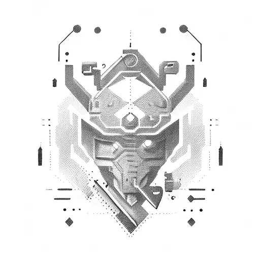 Cyber Security  tattoo design idea