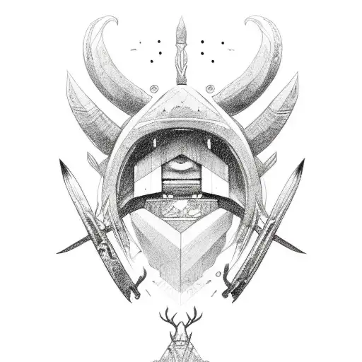 Inuit tattoo design idea