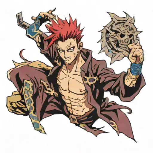 Jujutsu Kaisen Sukun tattoo design idea