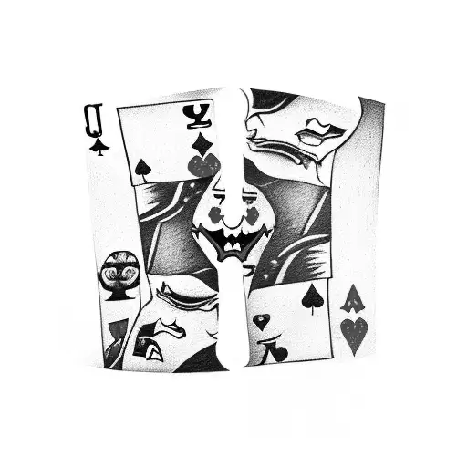 Tattoo Casino Poker Gaming Cards Embroidered Sew Iron On Patch | eBay