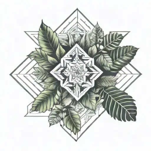 Amazon rainforest tattoo design idea