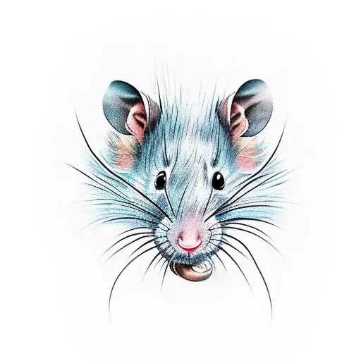 ratos hip hop tattoo design idea