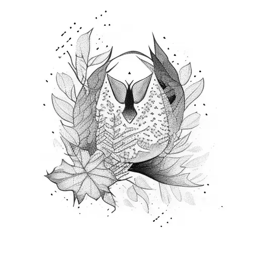 Finnish nature tattoo design idea