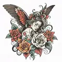 No one can feel your pain tattoo design idea