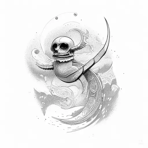 Bending Rodriguez tattoo design idea