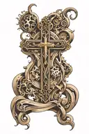 christian religion  tattoo design idea