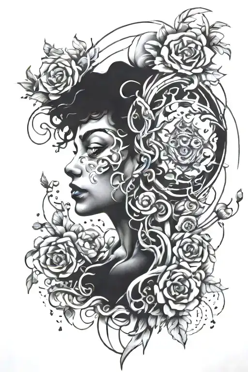 adhd anxiety mental health tattoo design idea