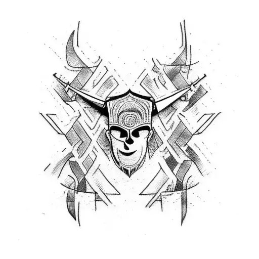 Ritual tattoo design idea