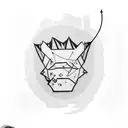 basquiat tattoo design idea