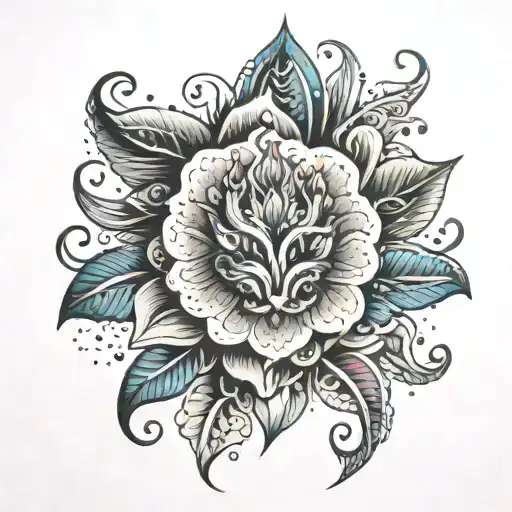 raj deepa tattoo design idea