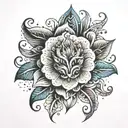 raj deepa tattoo design idea