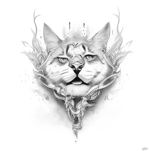 born on July 19 for side of neck tattoo design idea