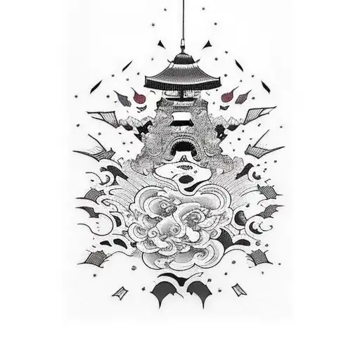  “life works in weird ways but everything works out in the end” tattoo design idea