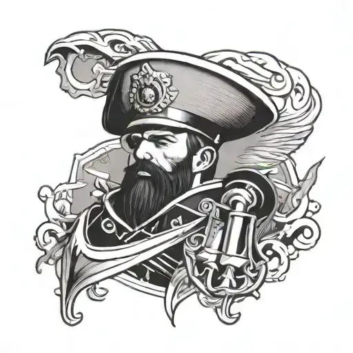 Captain Yosemite tattoo design idea