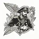 Captain Yosemite tattoo design idea