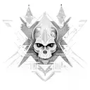 annunaki und die Pyramiden von Gizeh  tattoo design idea