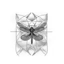 dragon-fly tattoo design idea