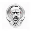 hitler as a viking tattoo design idea