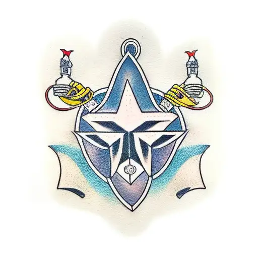 texas state outline, three musketeers, linebart, small sized tattoo design idea