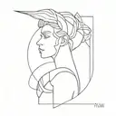 Pride and Industry tattoo design idea