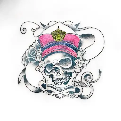 lettering, Carpe Diem et Momento Mori tattoo design idea