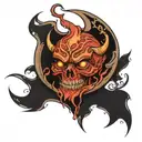 Mammon tattoo design idea