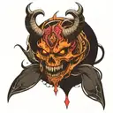 Mammon tattoo design idea