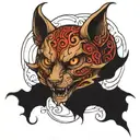 Mammon tattoo design idea