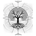 Tree of Life tattoo design idea
