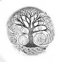 Tree of Life tattoo design idea