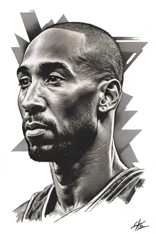 Kobe Bryant tattoo design idea