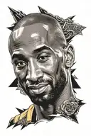 Kobe Bryant tattoo design idea