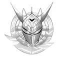 power rangers tattoo design idea