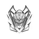 power rangers tattoo design idea