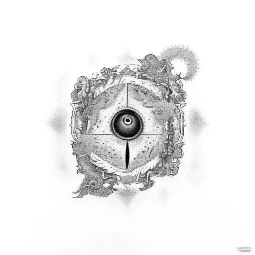 lança espiritual invertida de toji fushiguro tattoo design idea