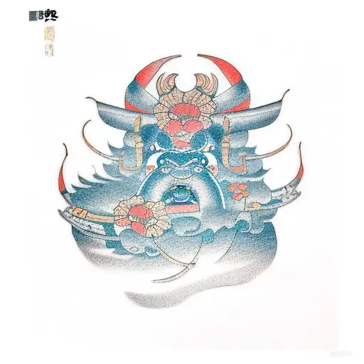 sumo wresler  tattoo design idea