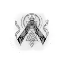 Always keep going forward tattoo design idea