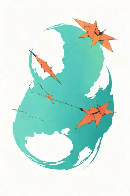 neon genesis Evangelion tattoo design idea