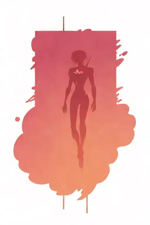 neon genesis Evangelion tattoo design idea