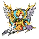 neon genesis Evangelion Angels tattoo design idea